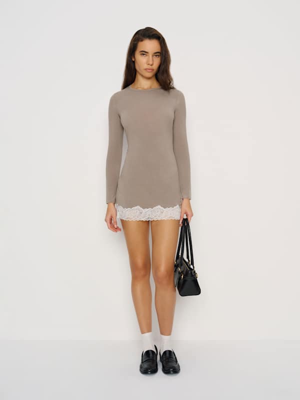 Hunter Knit Dress - Grey